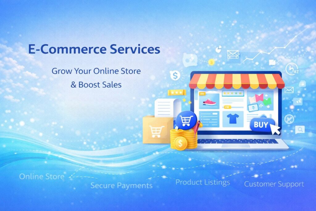 Ecommerce marketing services in Ahmedabad to increase online store sales and ROI - Scalarthi