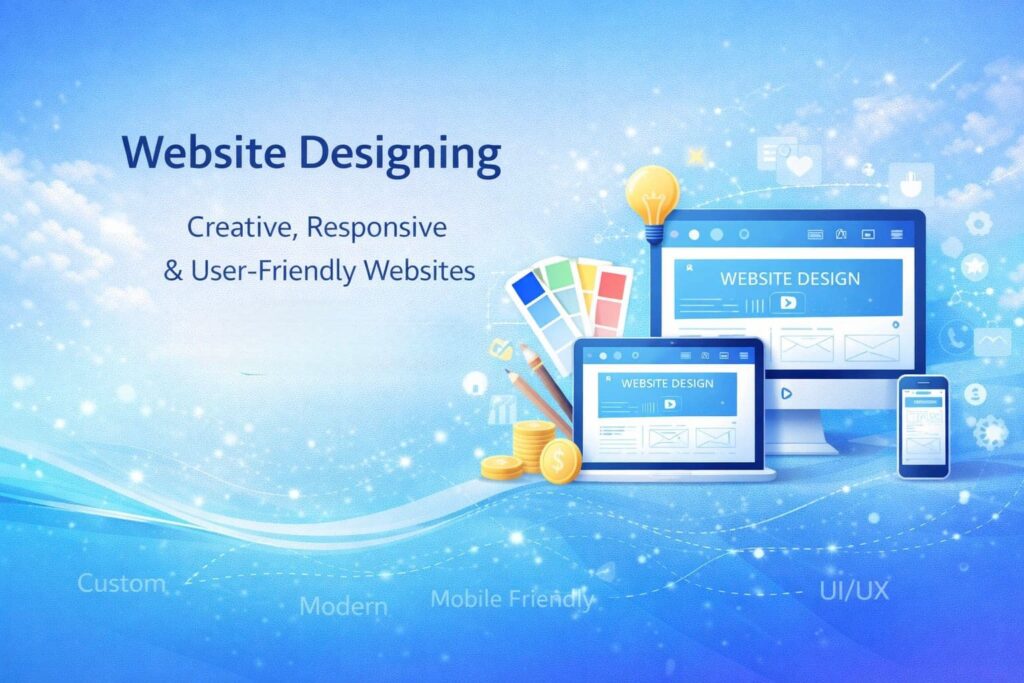 Website designing services in Ahmedabad for fast loading and lead generation websites - Scalarthi